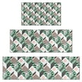 thumbnail image 1 of Green Pink Geometric Pattern Kitchen Rugs Sets Of 3,Kitchen Runner Rugs Non Skid Washable,Decorative Kitchen Floor Mats for Kitchen,Sink,Laundry,17"x30"+ 17"x47" + 17"x59", 1 of 6