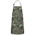 thumbnail image 1 of Green Pioneer Flower Pattern Apron-Garden Aprons for Women with Pockets-Cotton Linen Waterproof Kitchen Cooking Gardening Aprons Adjustable for Kitchen,Cooking,BBQ and Salon 33x27 Inch, 1 of 7