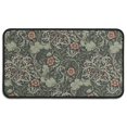 thumbnail image 1 of Green Pioneer Flower Pattern Door Rugs,Washable Non Slip Door Mats Indoor,Decorative Door Mats,Entry Mat Indoor for Entrance,Bedroom,Kitchen,Bathroom,30"x17", 1 of 6