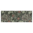 thumbnail image 1 of Green Pioneer Flower Pattern Kitchen Rug Mat,Kitchen Runner Rugs Non Skid Washable,Decorative Kitchen Floor Mats for Kitchen,Sink,Laundry,17"X47", 1 of 5