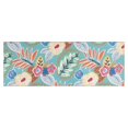 thumbnail image 1 of Green Pioneer Flower and Leaf Kitchen Rug Mat,Kitchen Runner Rugs Non Skid Washable,Decorative Kitchen Floor Mats for Kitchen,Sink,Laundry,17"X47", 1 of 5