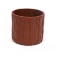 thumbnail image 1 of Green Plant Small Flower POTS, Mini Flower POTS Imitating Tree Bark, Exquisite Household Flower POTS, 1 of 9