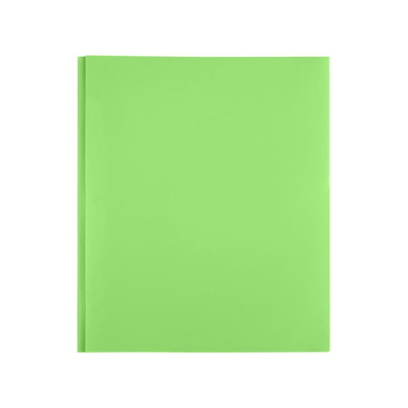 Green Plastic Folders With Pockets Heavy Duty Pocket Folders Letter Size File Folders For Documents Office And School Use In Green