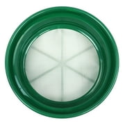 Green Plastic Gold Sifting Pan Classifier 1/70 Mesh Size