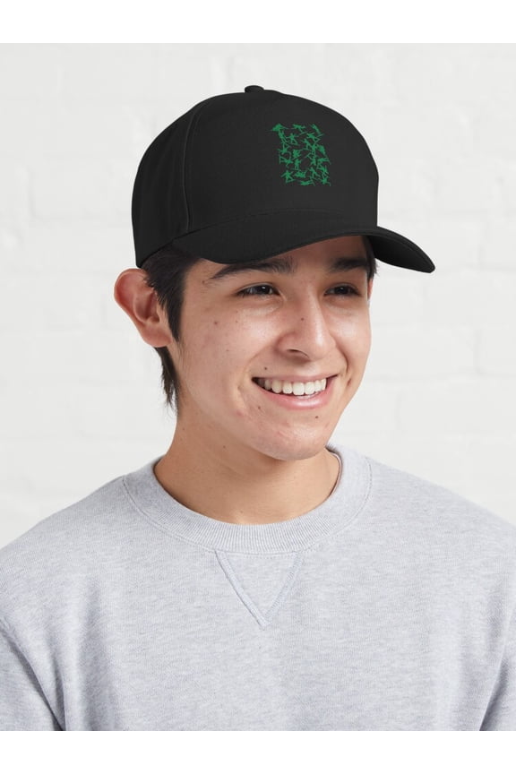Green Plastic Soldiers Baseball Hat, Toy Military Character Group Graphic Design, Classic Cap