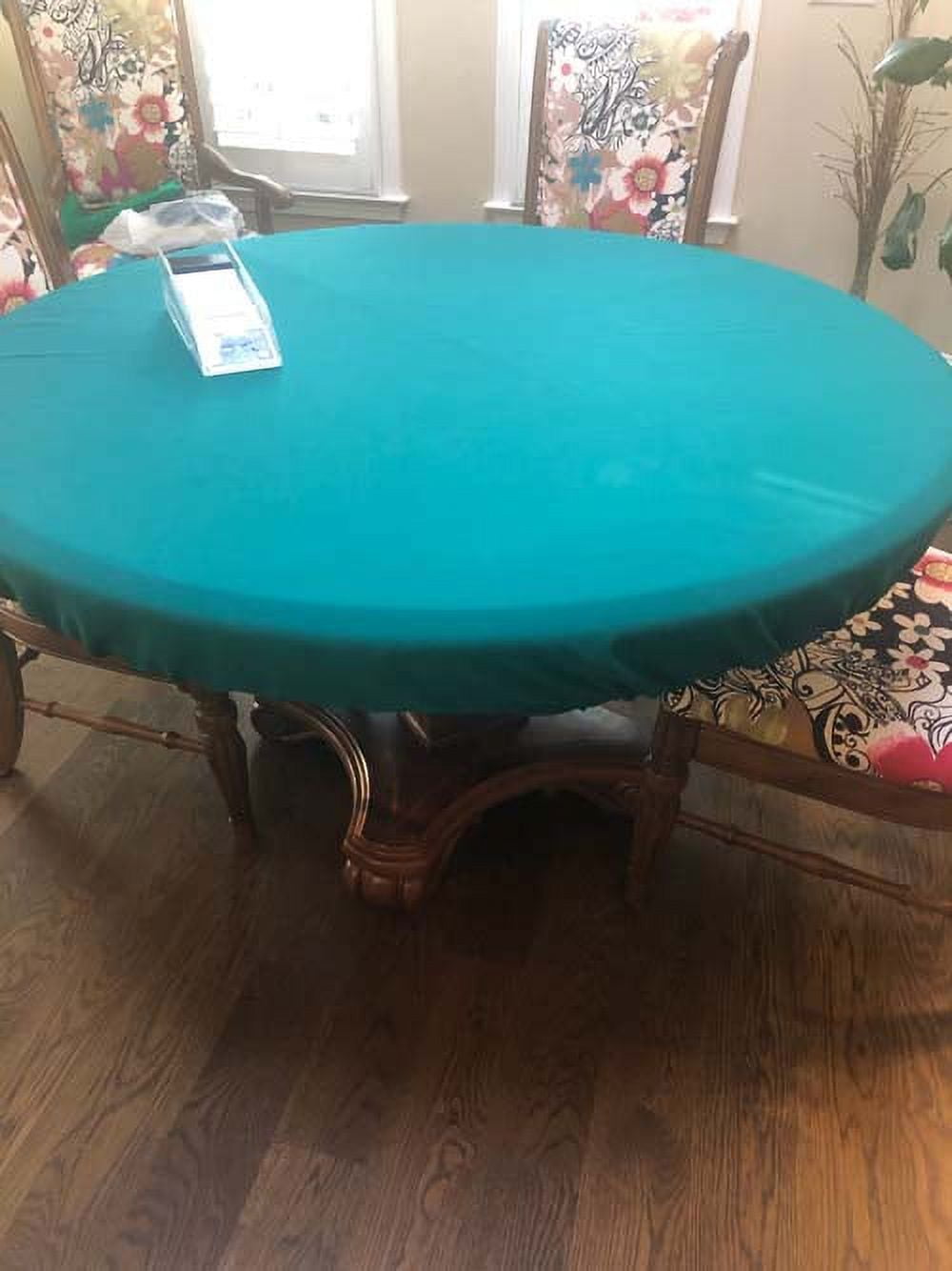 Green Poker Table Cover in Speed lite for 48" round LIFETIME table