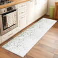 thumbnail image 1 of Green Polka Dot Washable Area Rug 2x6 Watercolor Green Gradient Abstract Modern Low-Profile Area Rugs with Non Slip Backing Indoor Floor Carpet for Entrance Living Room Bedroom Home Office, 1 of 9