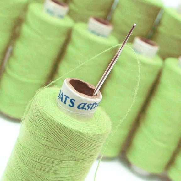 Green Polyester Thread 20 Pcs Wholesale Quilting Spun Sewing Supply Hand Machine