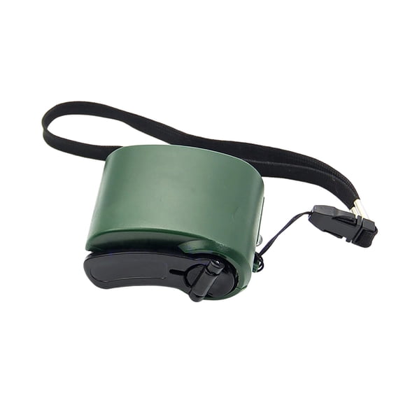 Green Portable Hand Crank Generators, USB Manual Power Charger Tools, Mini Emergency Power Sources, Durable Outdoor Camping Power Supplies for Mobile Digital Device Charging