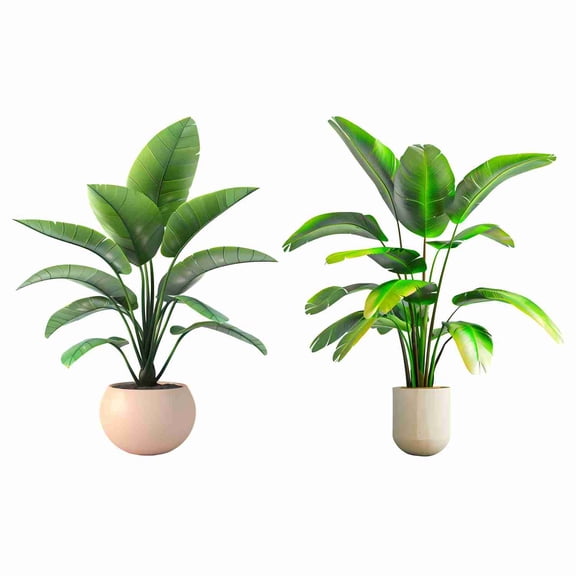 Green Pot Peel & Stick Wall Sticker | Botanical Vinyl Removable Mural | Decorative Wall Art for Bedroom & Living Area | Size 91 cm by 45 cm