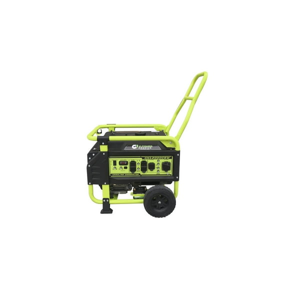 Green-Power America Atlas Series 12000/9500-Watt Electric Start Gasoline Powered Portable Generator w/460cc 16HP  Professional Engine, Battery Included