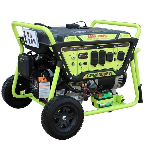 Green-Power  Gasoline Generator - 8000W