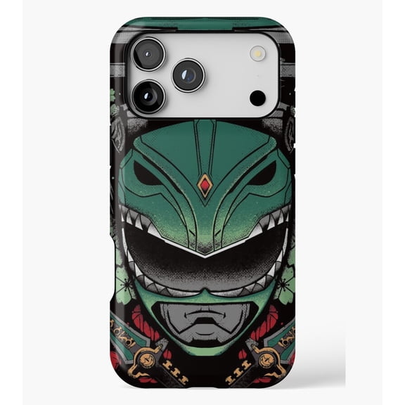 Green Power Ranger M1493, Protective Case for iPhone 17 16 15 14 13 12 11 Pro Max – Modern Unisex Style