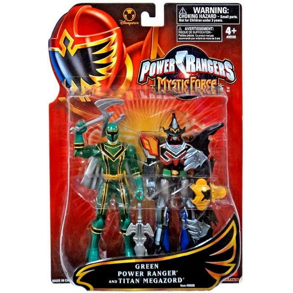 Green Power Ranger and Titan Megazord Action Figure 2-Pack