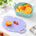 Green+Purple-2 Collapsible Silicone Camping Mess Kit 2-Piece Portable ...