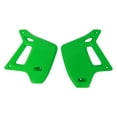thumbnail image 1 of Green Radiator Side Covers Plastics Shrouds fits Kawasaki 1990-94 KDX200 KDX 200, 1 of 1