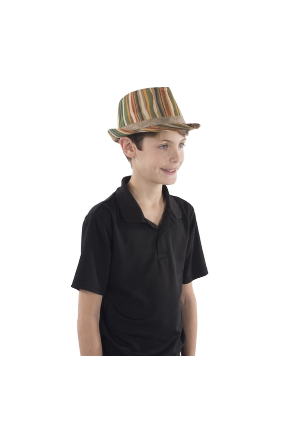 Green Rainbow Fedora