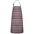 thumbnail image 1 of Green and Red Christmas Pattern Apron-Garden Aprons for Women with Pockets-Cotton Linen Waterproof Kitchen Cooking Gardening Aprons Adjustable for Kitchen,Cooking,BBQ and Salon 33"x27", 1 of 7