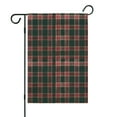 thumbnail image 1 of Green and Red Christmas Plaid Pattern Fall Garden Flags 12.5"x18" Double Side,Small Yard Flags for Outside,Outdoor Fall Decor,Autumn Funny Garden Flag Yard Decoration, 1 of 4