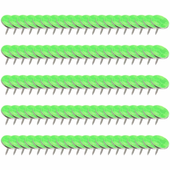 Green Reflective Trail Markers, 100 Count, Honeycomb Outdoor Tacks