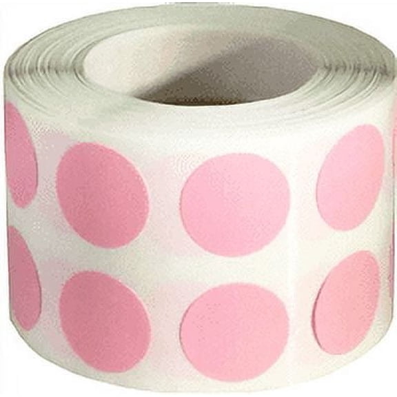 Green Removable Color Coding Dot Labels | 0.5" Inch | 1,000 Pack