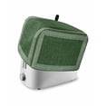 thumbnail image 1 of Green Retro Greek Key Toaster Cover 2 Slice, Small Kitchen Appliance Covers, Geometric Greece Ancient Rustic Toaster Oven Cover with Loop, Bread Machine Cover Polyester Dust Cover Protection, 1 of 4