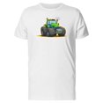 thumbnail image 1 of Green Retro Tractor Cartoon T-Shirt Men -Image by Shutterstock, Male 4X-Large, 1 of 2