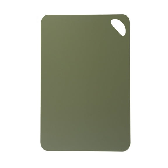 Green Reversible Plastic Cutting Board With Juicer Groove, Double Sided Kitchen Chopping Board For Meat Vegetables Fruits, Dishwasher Safe Non Slip Board, 11.42X7.48X0.31 Inches, 0.22 Lb