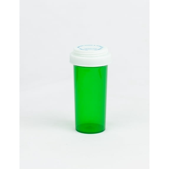 Green Reversible Vials with Dual-Purpose Caps