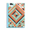 thumbnail image 1 of Green Rhombus Geometric Pattern Book Sheet Protectors Portfolio Binder Folder, 1 of 3