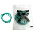 Green Rubber Bands, LatexFree, 25 Each
