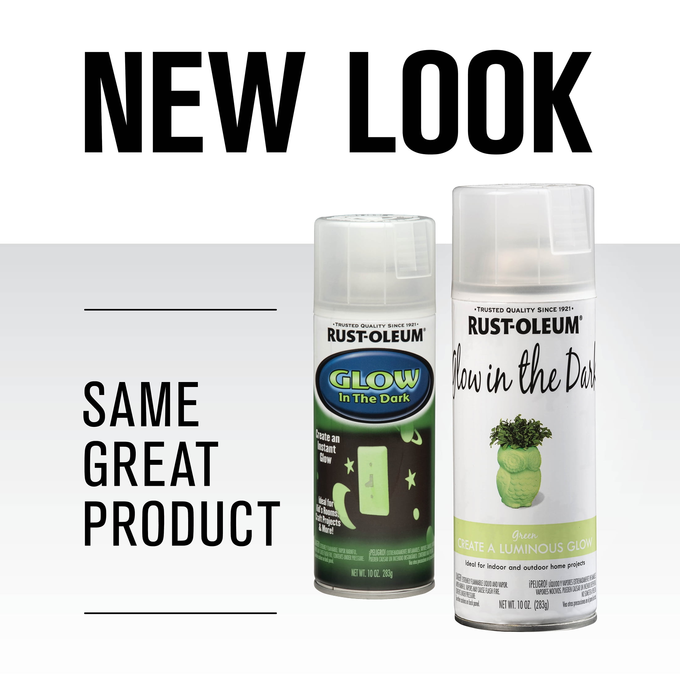 Green, RustOleum Specialty Glow in the Dark Spray Paint 10 oz.