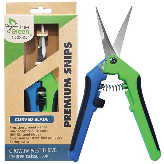Green SCTGSPC Premium Snips Curved Scissor
