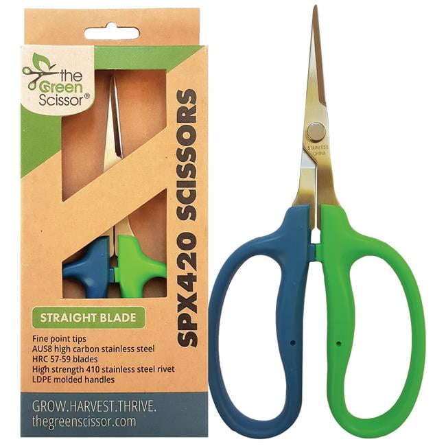 Green SCTGSSPX420S SPX420 Straight Scissors