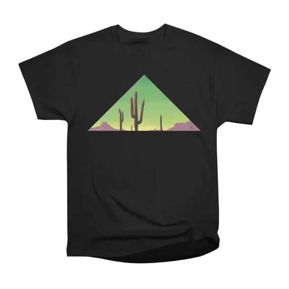 Green Saguaro Sky T-Shirt Tee Gift For Him Merch For Her Apparel For Friend