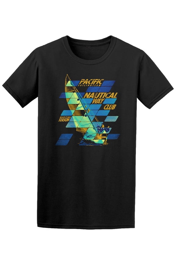 Green Sailing Ship Graphic T-Shirt Men -Image by Shutterstock, Male Small