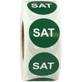 thumbnail image 1 of Green Saturday Stickers | 0.75" Inch Round | 500 Pack, 1 of 2