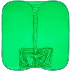 Green Screen Backdrop 40in Double Sided Foldable Green Screen Chair Portable Photography Background Green Screen Chroma Key Backdrop for Photography Photo Video Studio, Live Streaming, Video Meeting