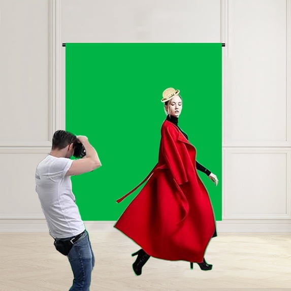 Green Screen Backdrop Video Production Background Curtain Photography Studio Equipment