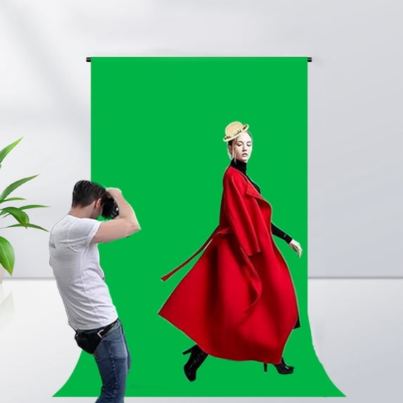 Green Screen Backdrop Video Production Background Curtain Photography Studio Equipment