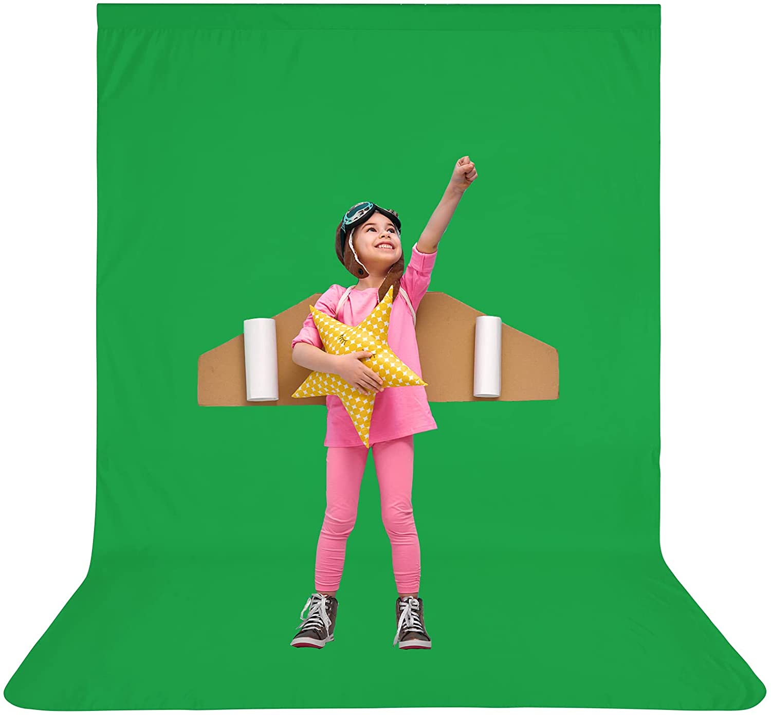 Green Screen Backdrops, Portable Solid Color Photography Backdrops , 6.