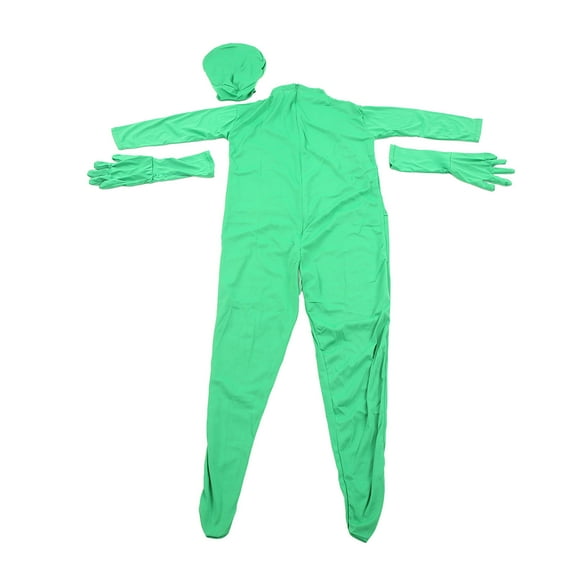 Green Screen Bodysuit Body Suit Full Body Split Design for Photography Film Video