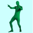 thumbnail image 1 of Green Screen Suit Chroma Key Jumpsuits for Movie Video Invisible Effect Photographic Filming Studio Props (green,160-175cm), 1 of 7