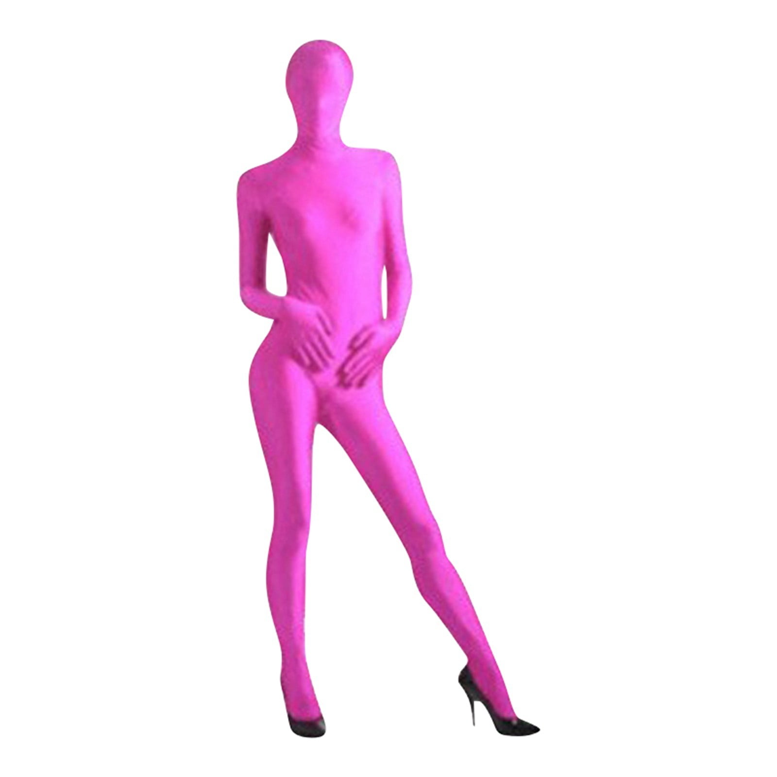 Zentai Ganzkörper-Stretchanzug Für Damen & Herren – Greenscreen-Kostüm Für Cosplay, Halloween & Fotografie – Ohne Maske, Atmungsaktiv & Bequem