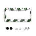 thumbnail image 1 of Green Sea Turtles License Plate Frames Universal Aluminum Tag Holder Cover with 2 Holes Screws for Front Rear Car Plate Decor 12x6 Inch for Women Men, 1 of 6