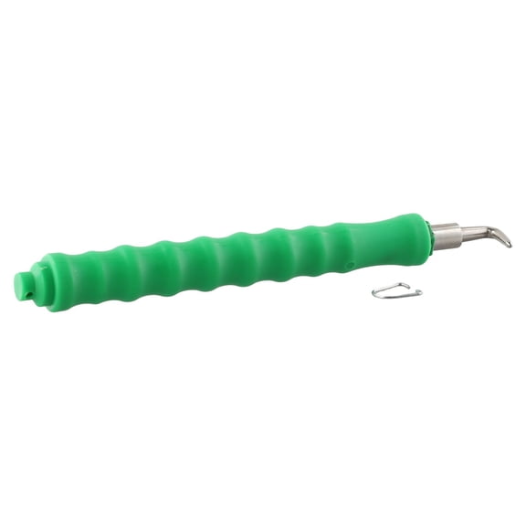 Green Semi-Automatic Steel Bar Tying Hook Winding Tool Automatic Rebar Tie Wire