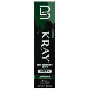Level 3 Kray Semi Permanent Hair Color - Semi Permanent Hair Dye with Aloe Vera