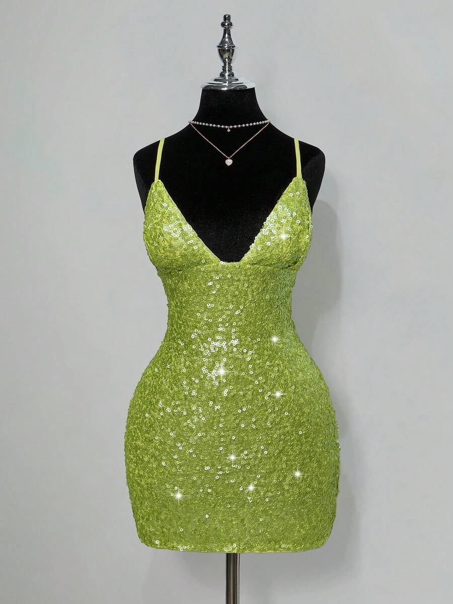 red sparkly formal dress Red Sequin Strapless Side Slit Mermaid Long Prom Dress  Modsele