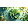 thumbnail image 1 of Green Shamrock Leprechaun Hat and Gold Coins Rainbow Backdrop Banner Saint Patrick's Day Party Supplies Photography Background Celebrations Decor Events, 1 of 8