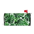 Green Shamrocks Waterproof PVC Mailbox Cover Wrap Farmhouse Garden Decor Letter Post